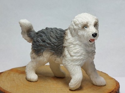 Schleich Hund, Bobtail 13968 Sammlerstück 2023 TOP für Konvolut