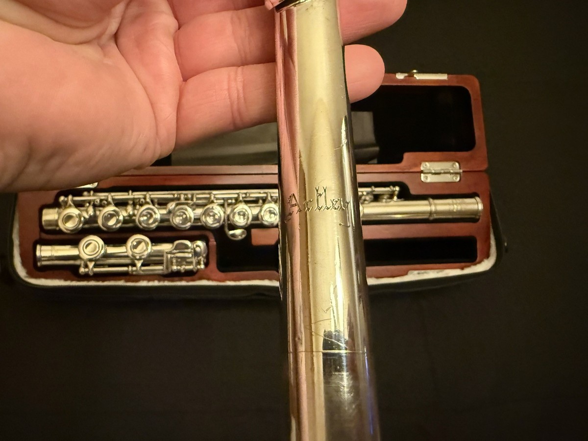 Very Rare 1962 Artley Wilkins Professional Handmade Flute