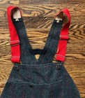 Excellent 1990s Woolrich Malone Heavy Wool Plaid Hunting Overalls Bibs Large? — photo 8