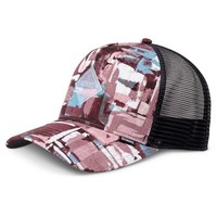 Djinns Trucker Cap Hft Patternabstrackt Blue/Wine