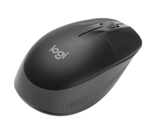 Logitech M190 Full-Size Wireless Mouse - Charcoal - Picture 2 of 4