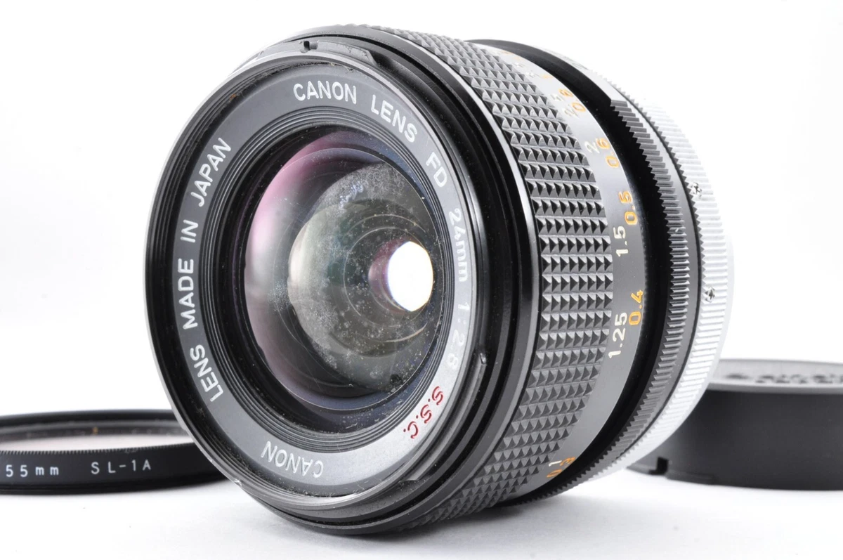 Canon FD f/2.8 Camera Lenses 24mm Focal for sale | eBay