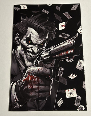 The Joker Surtur Sketchbook Billions Exclusive B&W Virgin Variant  LE 100 NM+