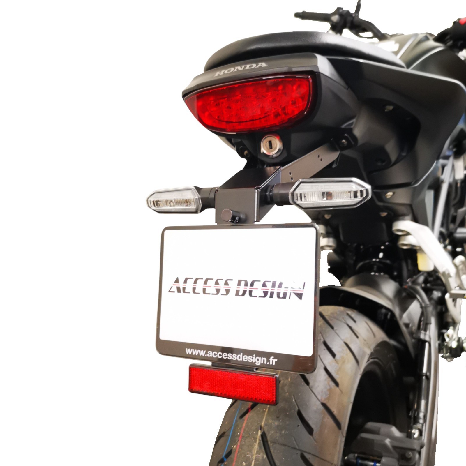 Support de plaque Honda CB-125R 2018-2026 pour supprimer bavette