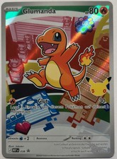 Pokemon Glumanda Deutsch MEP DE 038 Promo IL Near Mint