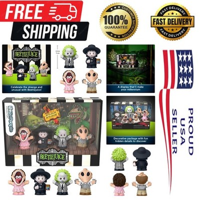 Celebrate Beetlejuice: 4 Iconic Character Figures in Special Display Package