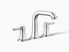 Kohler Terzet Widespread Bathroom Sink Faucet Chrome [1PREC34946-4D-CP-AB*] NOB