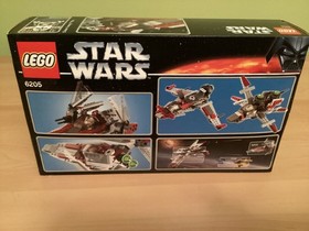 Lego Star Wars 6205 V-Wing Fighter 2006 Retired NIB Great condition