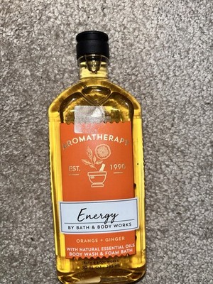 Bath & Body Works Aromatherapy Energy Orange + Ginger 10oz