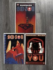 Superman Red Son Complete Set 1-3 Elseworlds Mark Millar DC Comics Lot 1st Print