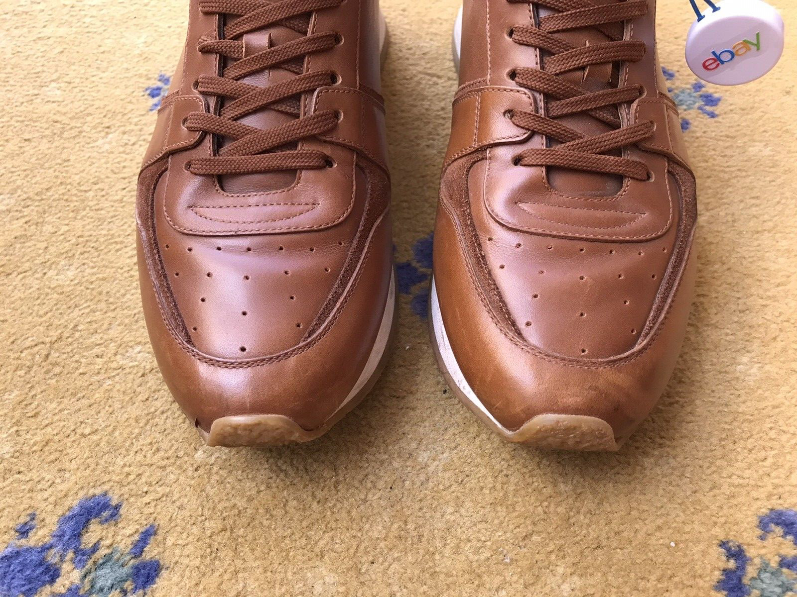 Louis Vuitton Trainers Sneakers Shoes Run Away Suede Leather Mens UK 9 US 10 43 thumbnail 11