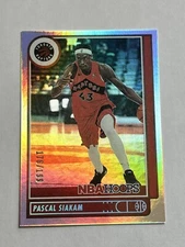 2021 Hoops Pascal Siakam Silver Foil /199 Toronto Raptors