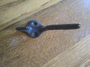 Vintage Brass Coat Hook Double Towel Robe Clothes Hooks for Bathroom Kitchen