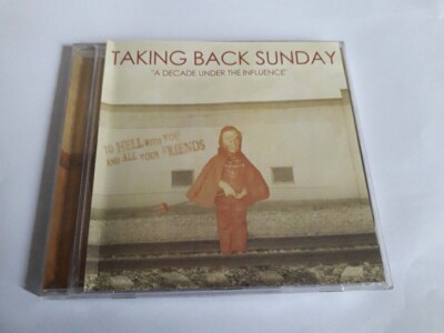 TAKING BACK SUNDAY A DECADE UNDER THE INFLUENCE CD EP 4 TRACKS  DEMOS+VIDEO