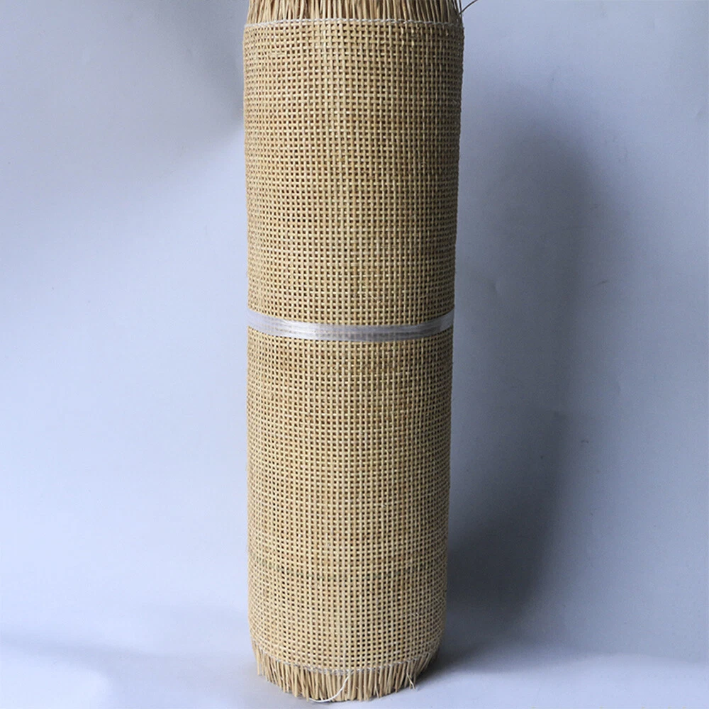 Natural Rattan Cane Webbing Sheet Panels Repair Chairs Cabinets Furniture  Craft