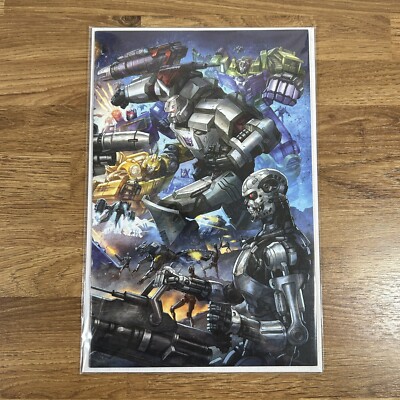 Transformers vs. Terminator #1 Alan Quah Wrap Around Virgin Variant Exclusive