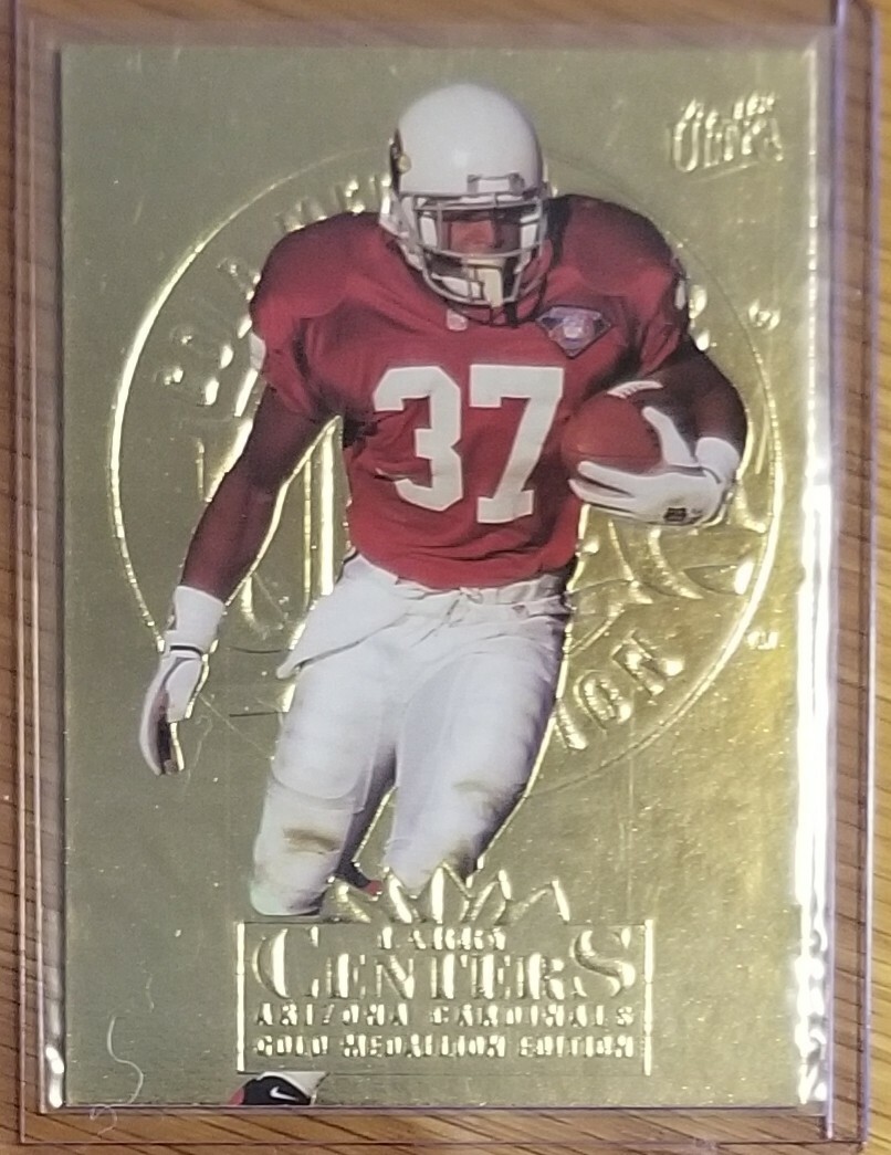 1995 Fleer Ultra Gold Medallion #2 Larry Centers Arizona Cardinals Football Card