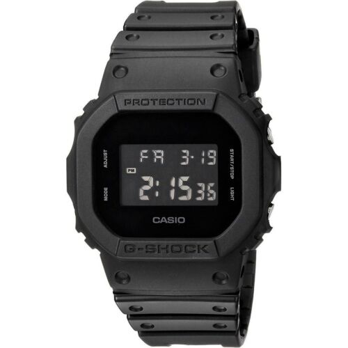 Casio G-Shock Digital Alarma Alerta de destello Backlight DW5600BB1 Reloj Hombre - Picture 1 of 4