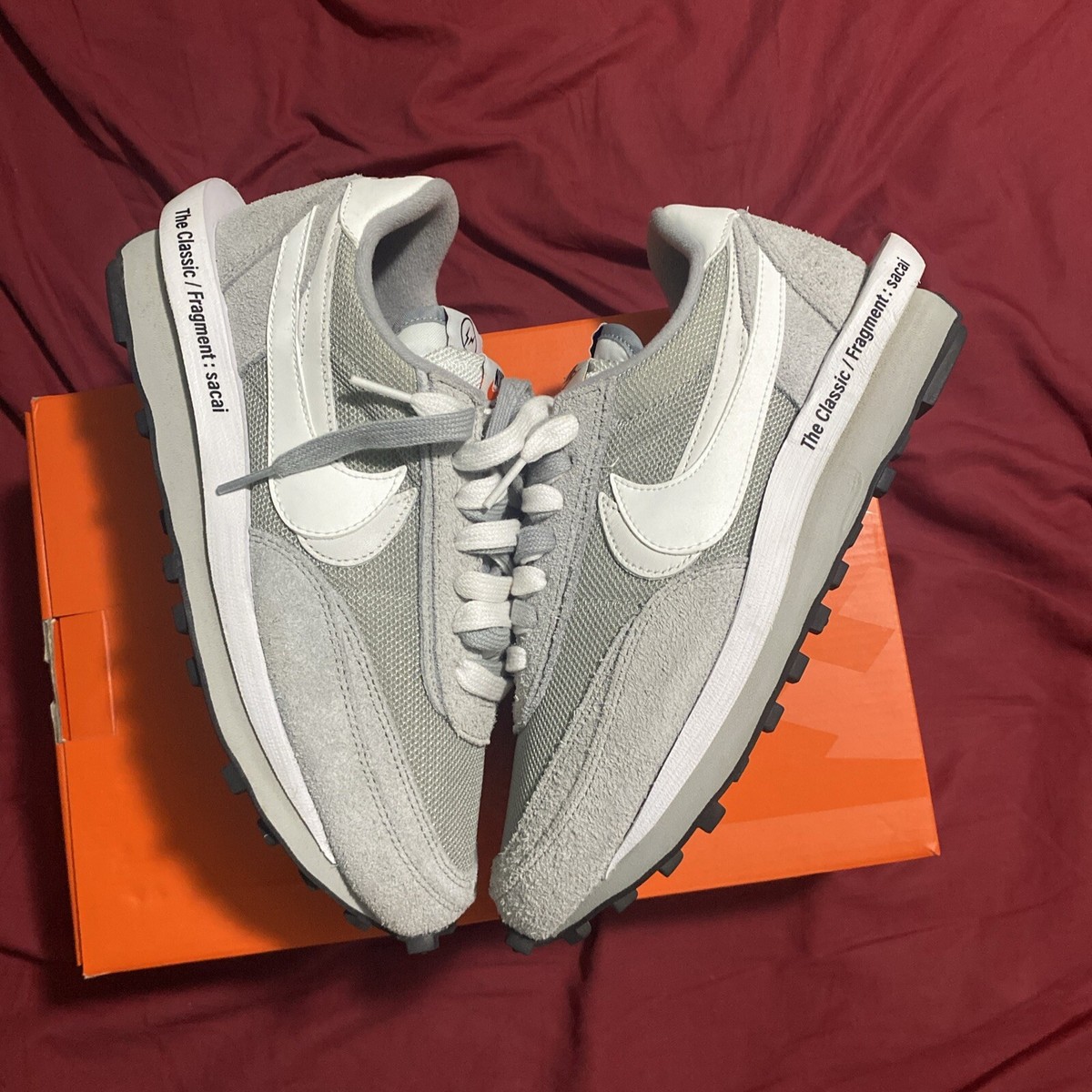 nike sacai gray