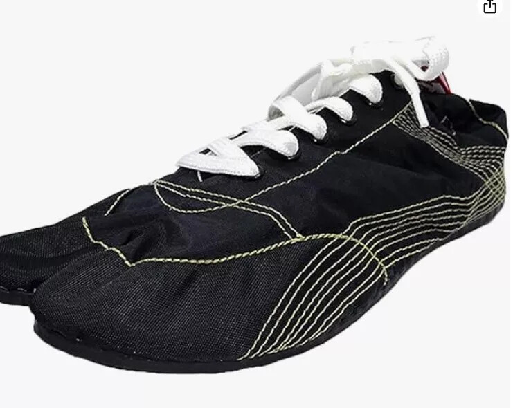 Kineya Tabi MUTEKI Japanese Running Shoes Ninja Split Toe Men's