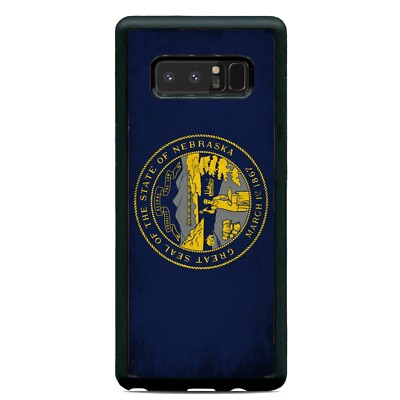Grunge Nebraska State Flag Case Cover Samsung Galaxy Note 20 Ultra 10 Plus 9 8