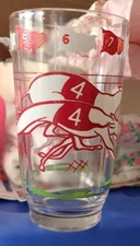 Boscul Peanut Butter Vintage Greyhound Racing #4 Drinking Glass Tumbler