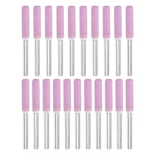 5/32" Diamond Chainsaw Sharpener Sharpening Stone Grinding File Pink 21pcs