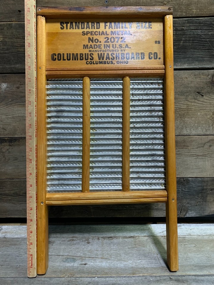 Columbus Washboard Co., MaidRite Washboard, No. 2072, Special Metal eBay