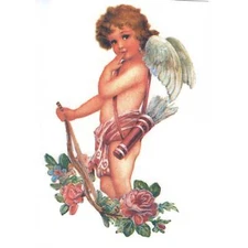 Cupid Troublemaker Angel Overglaze Ceramic Decals