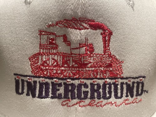 Casquette snapback vintage années 90 Underground Atlanta Georgia KC casquettes ATL Mall - Photo 2/10