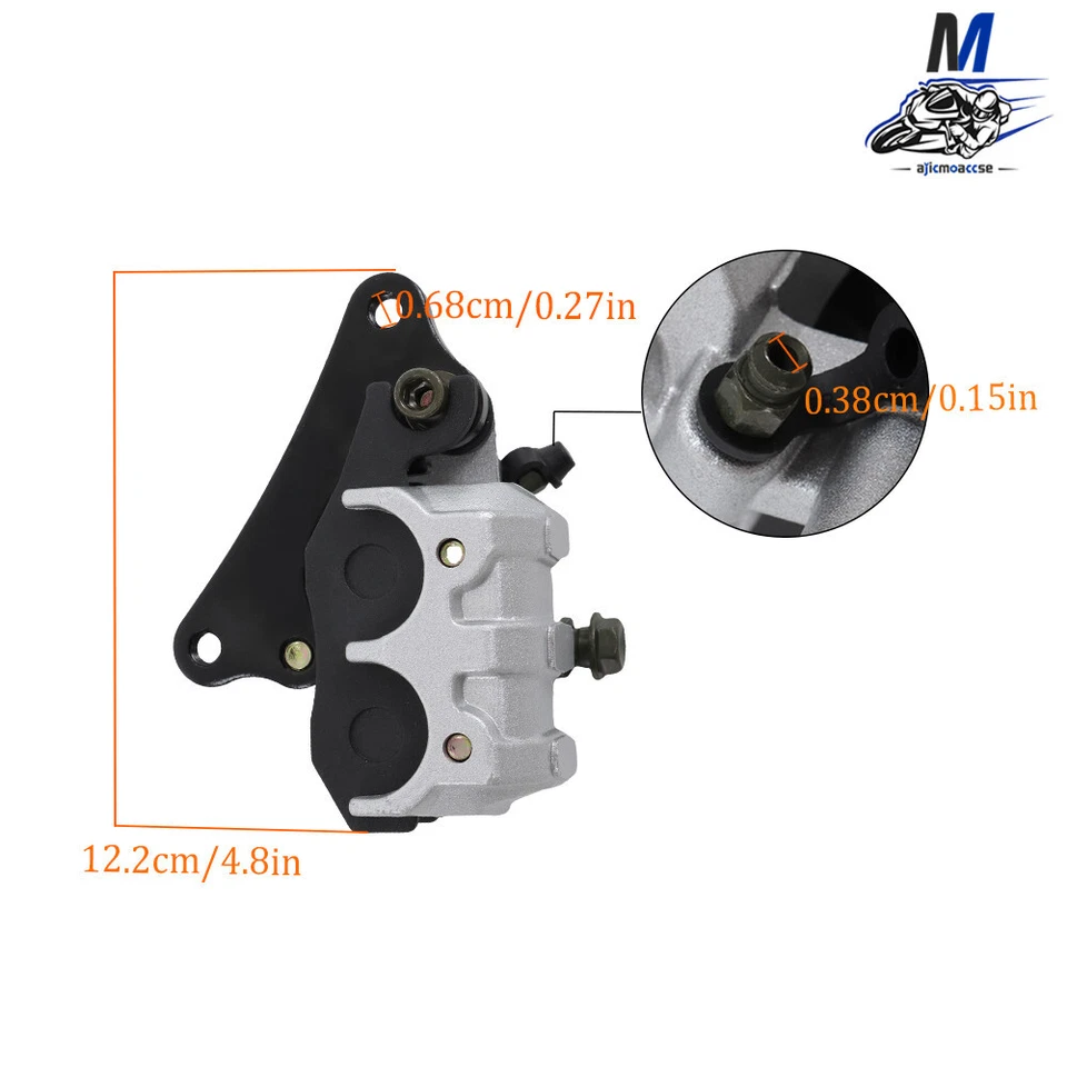 Pinza de freno delantera nueva para Honda Rebel 250 CMX250C 1985 1986 1987 con pastillas Foto 2 de 4