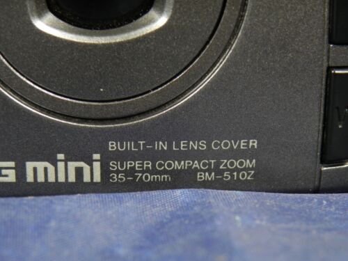 Konica Big Mini BM-510Z Compact Zoom 35mm Film Camera 35-70mm w/ Strap & Case - Picture 4 of 18
