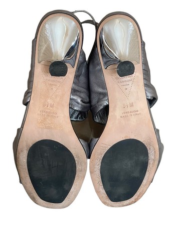 VALENTINA Rangoni Firenze grey heels size 9.5 M - Picture 10 of 12
