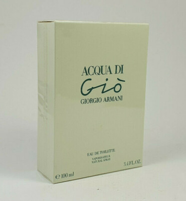 GIORGIO ARMANI ACQUA DI Gio 100ml EDT Eau de Toilette Spray NEU/OVP Folie