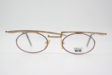 Vintage Chai GD2 Gold Oval Eyeglasses Frame