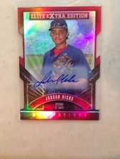Jordan Hicks 2015 Elite Extra Edition Die-Cut Aspirations AUTO #20/100 Autograph