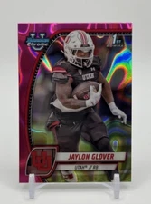 2024 Bowman University Chrome - Pink Lava Refractor #97 Jaylon Glover (RC)