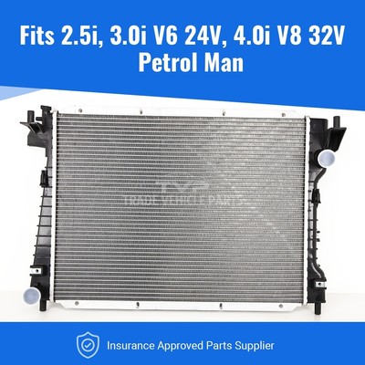 Fits Jaguar S-Type 1998-2007 Radiator 2.5l 3.0l 4.0l 4.2l Petrol Man W/ W/O A/C