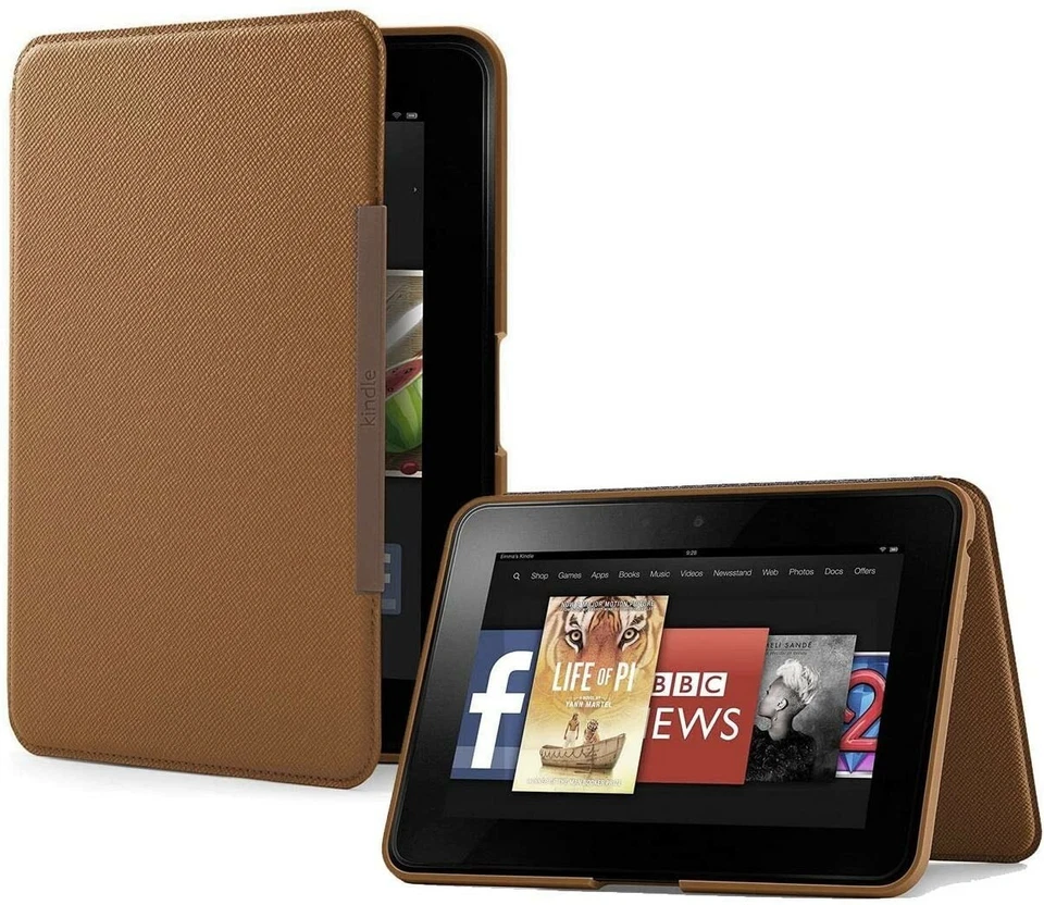 Genuine Amazon Standing Leather Case Kindle Fire HD 8.9" (2nd Gen. 2012 Release) - Image 4 of 4