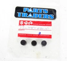 NOS Genuine Suzuki Carb Slide Stop Cap Set of 3 A100 AS50 TS90 MT50 TS50 TS75