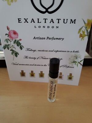 Exaltatum London Divine Dancer Eau De Parfum 2ml Sample Spray New!