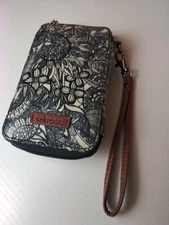 Sakroots Artist Circle Spirit Desert Smartphone Crossbody Wallet Wristlet