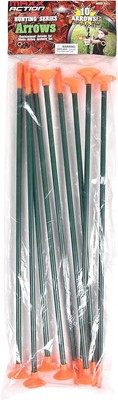 Sunny Days Entertainment 10 Pack Replacement Arrows   16 Inch Long Arrow for... 