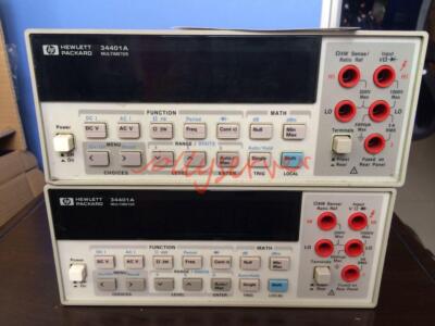 1PC Agilent HP Keysight 34401A Digital Multimeter 6.5 Digit Tested