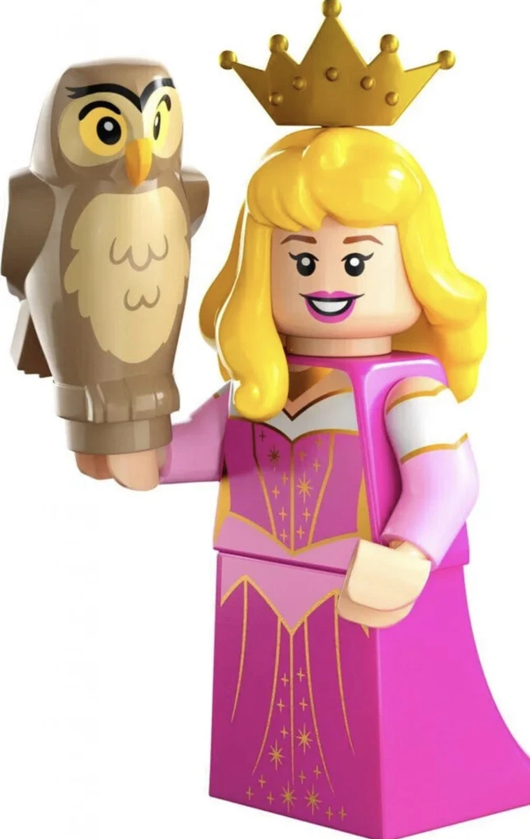 Lego 2023 Disney Mini figures Series3 Princess Aurora Sleeping Beauty Owl