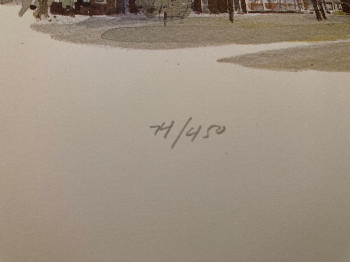 Leonard Weber 'Tanglewood' hand numbered limited edition