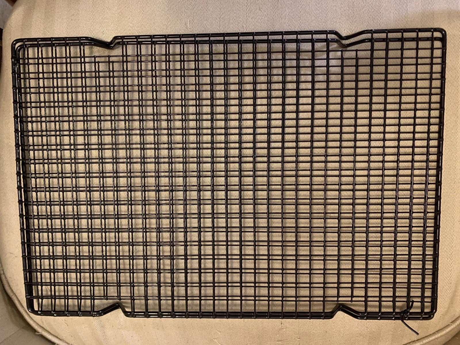 Set of 2 Stainless Steel Nonstick Cooling Rack Grill Grid Even Heat for Outdoor
