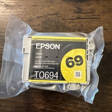 GENUINE Epson 69 T0694 Yellow Ink Cartridge for Stylus NX105 NX110 NX115 NX215