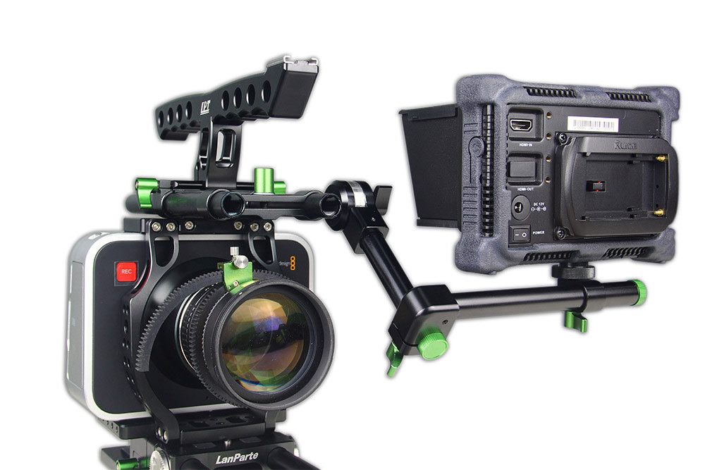 Lanparte Bmcc-01 Blackmagic Cinema Camera Cage (black) for sale 