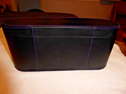Dyson Presentation Box Only, Black W/ Purple Stitching - Picture 3 of 7